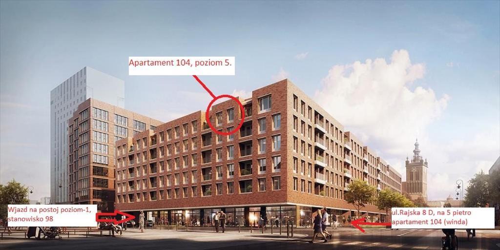 Apartament Champagne Gdansk Exterior foto
